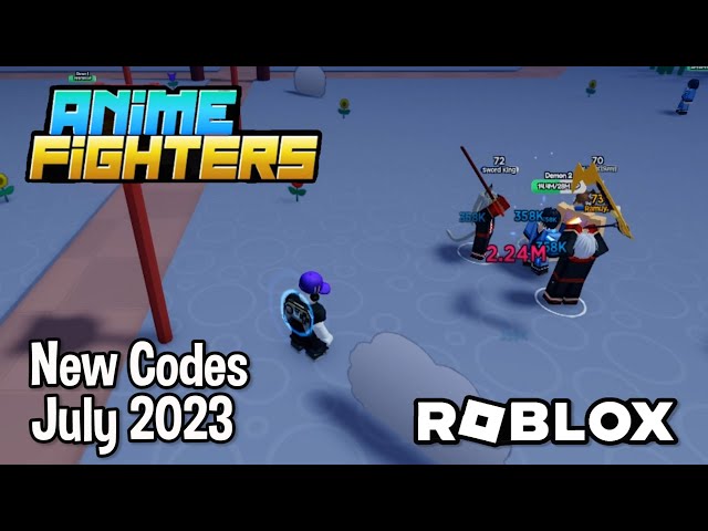 Roblox Anime Fighters Simulator New Codes July 2023 