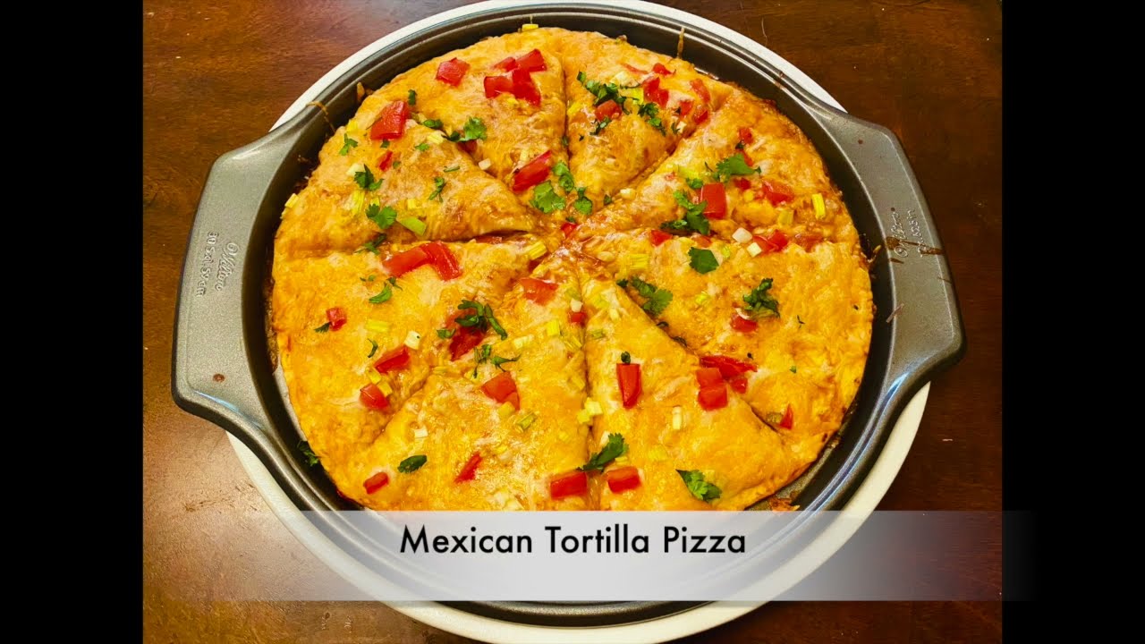 Mexican tortilla pizza | Gayathiri