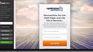 OptimizePress 2.0 Review: A Walk Around the Backend