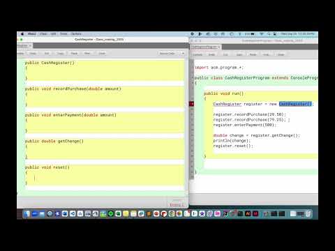 Example 0.23 = CashRegister