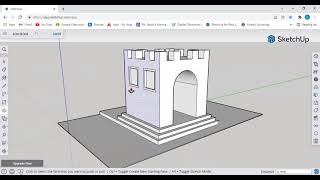 Design a Castle using Sketchup   Part 2 screenshot 1