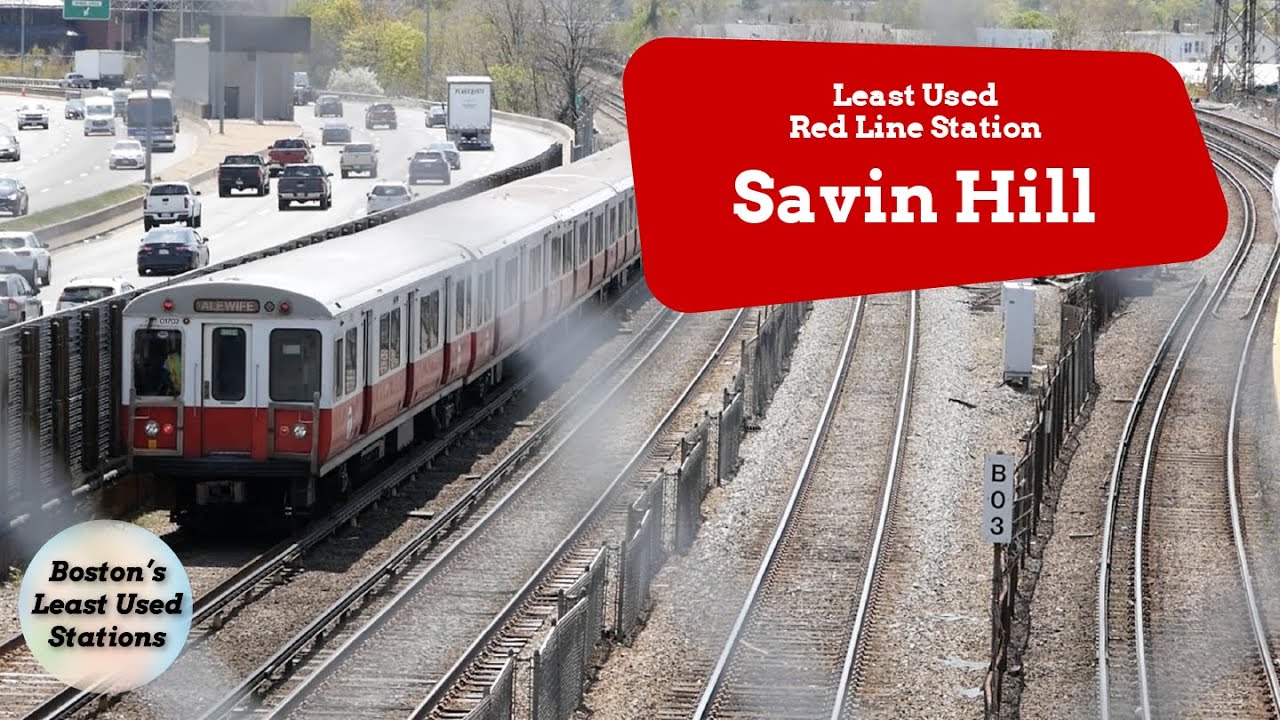Least Used Station on the Red Line: Savin Hill