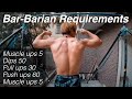 【５分以内で入隊】海外のスーパーハードなトレーニングに挑戦【BAR-BARIAN REQUIREMENTS】