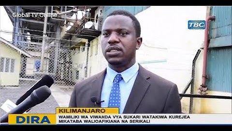 SAKATA la SUKARI Kupanda BEI, Waziri ATINGA Kiwandani TPC  - "Mtibwa, Kagera Nakuja" | TBC1