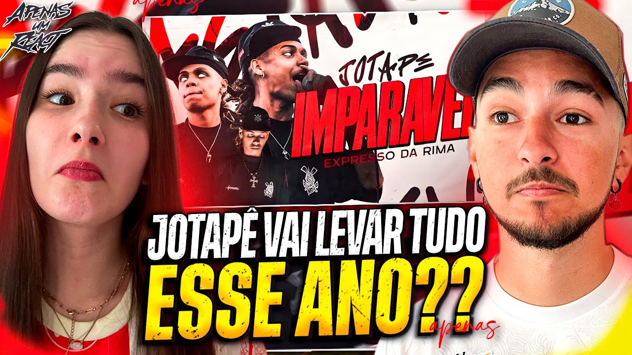NINGUÉM CONSEGUE PARAR o JOTAPÊ em 2025! 🔥| Exppresso da Rima | Apenas um react