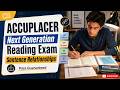 ACCUPLACER Next Generation Reading Exam Sentence Relationships