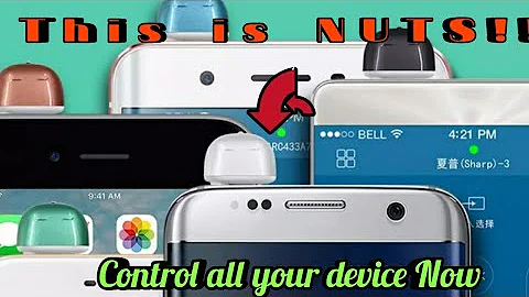 Smart IR Remote for iPhone & Android Phone to control TV| 2.0 Smart IR Remote! THIS IS NUTS!