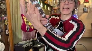Compensated nut made by hand to fix intonation rare issue on Gretsch Jet
