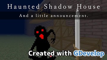 Released a 3D horror game created with GDevelop! And a little announcement.