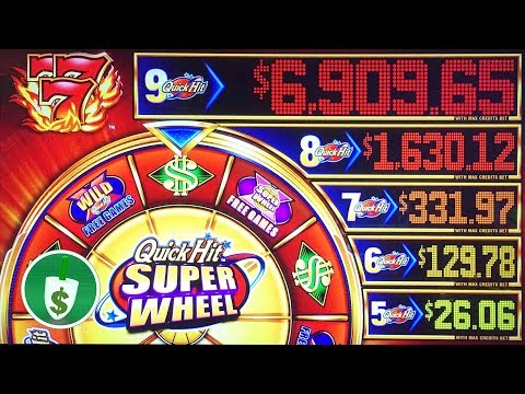 ⭐️ NEW -  Quick Hit Super Wheel 3-Reel slot machine, bonus