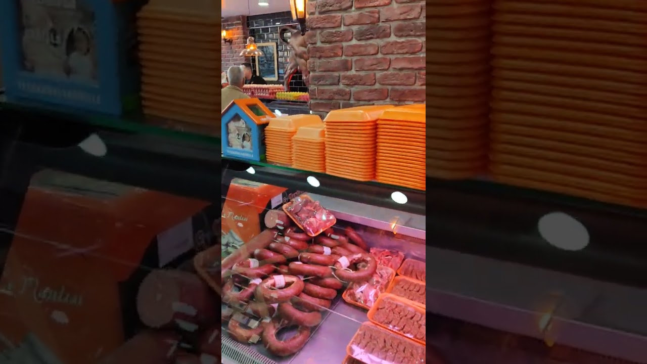 Kasap dükkanı. Butcher shop. Мясной магазин. 