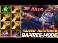Sniper epic rapier build  super defender 39 frags  dota 2 pro gameplay watch  learn