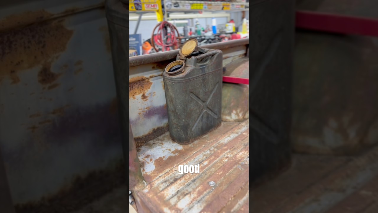 Custom Fuel Filler Jerry Can! #Rustomod