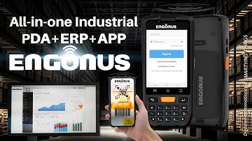 Industrial PDA Scanner with ENGONUS ERP and APP