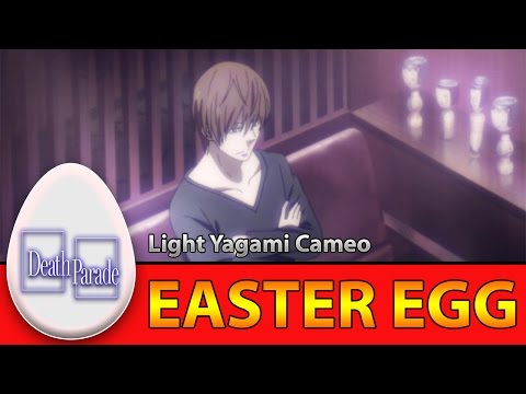 Death Parade, Light Yagami Cameo Easter Egg