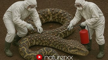 Giant Python Covered in Parasites Rescued by Doctors!🐍🦎🕷️
