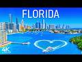 [4K] Florida 🇺🇸 Turquoise Coast | Miami, Superyachts &amp; Billionaire Beach Paradise ✨