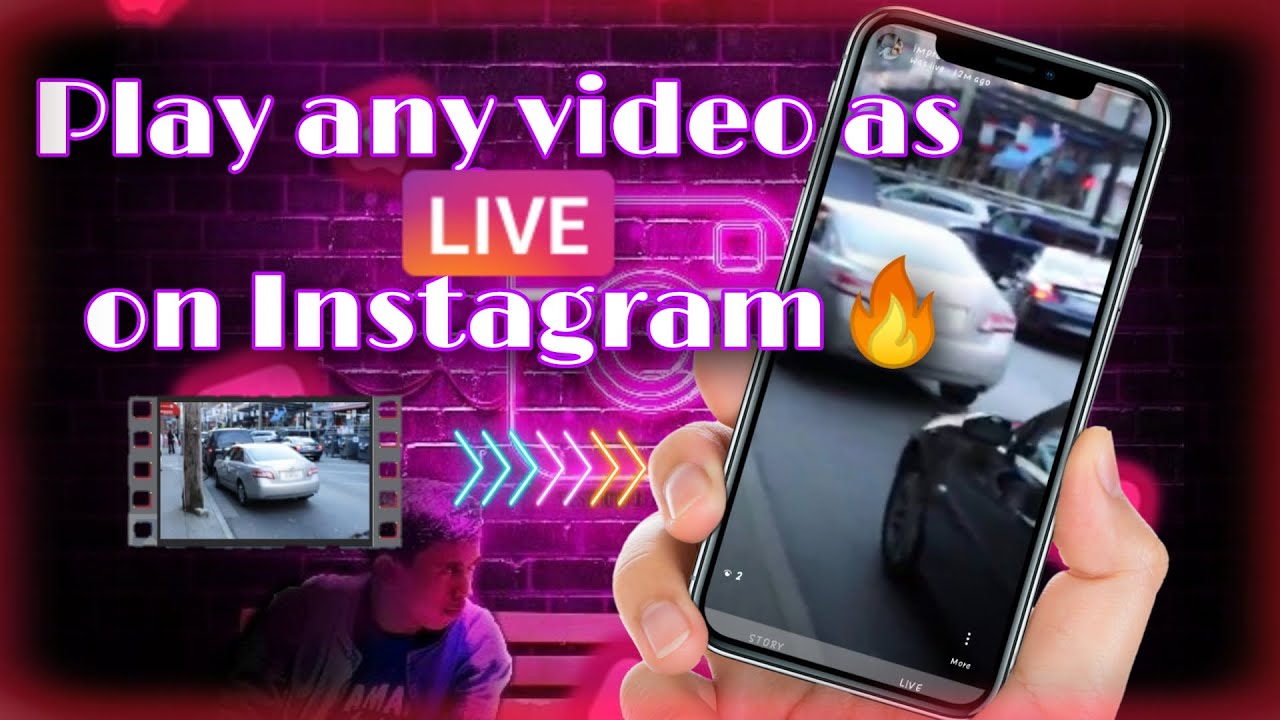 how-to-stream-pre-recorded-video-on-instagram-how-to-play-video-as