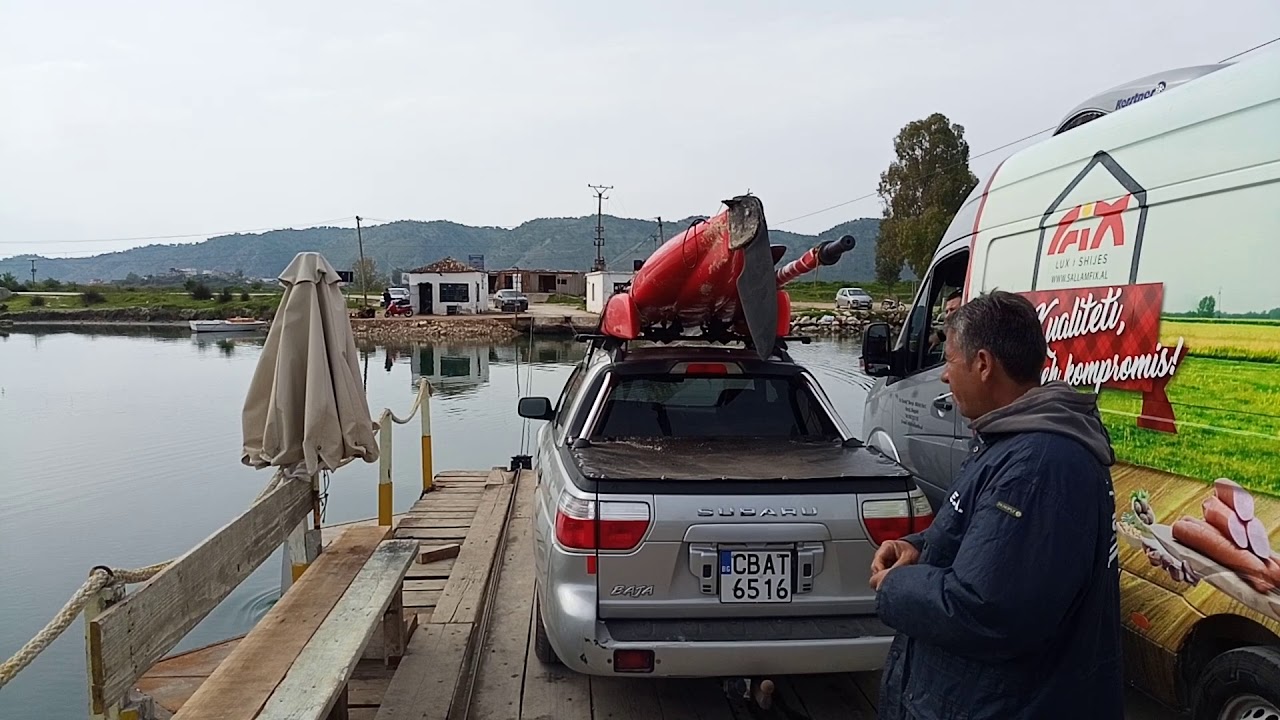 Butrint cable ferry - YouTube
