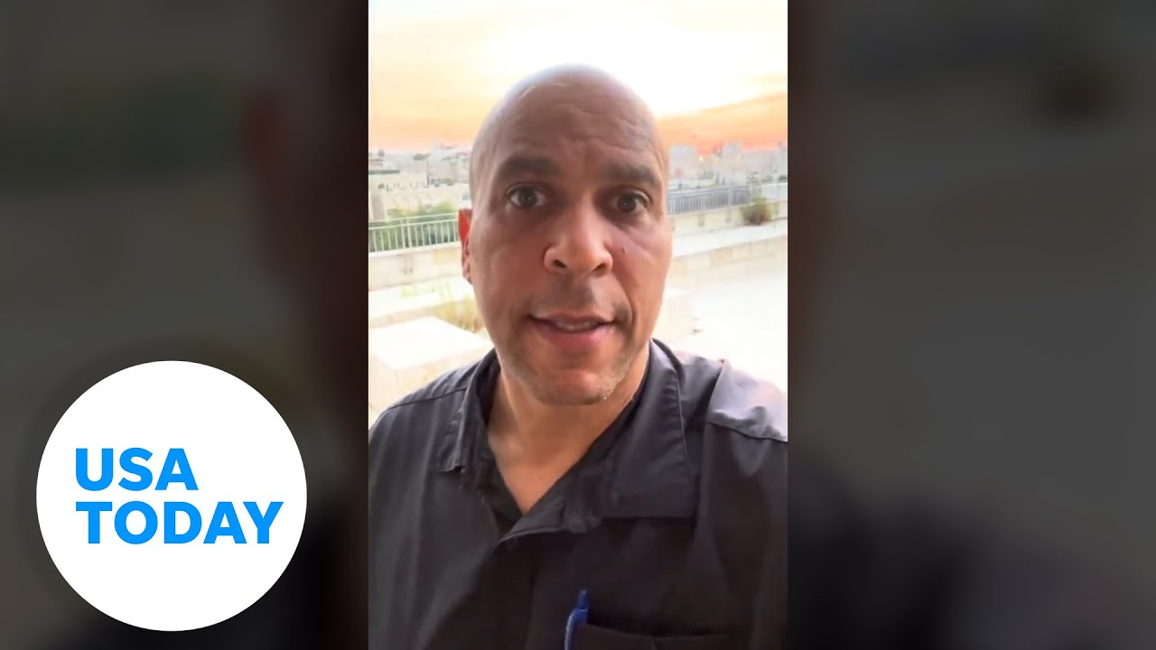 Cory Booker recalls ‘frightened faces’ amid Hamas attack in Israel | USA TODAY