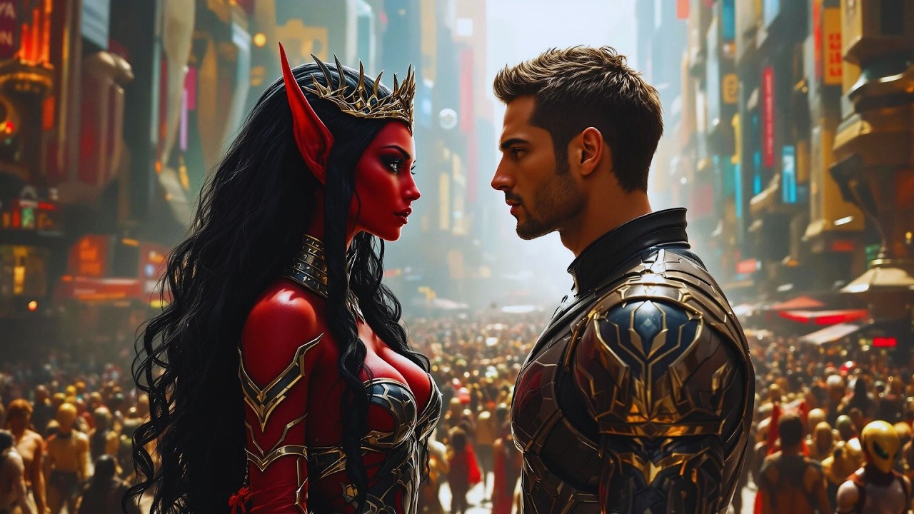 'I Finally Found You,Human' My Childhood Sweetheart,The Alien Woman, Now Stood Before Me As A Queen.