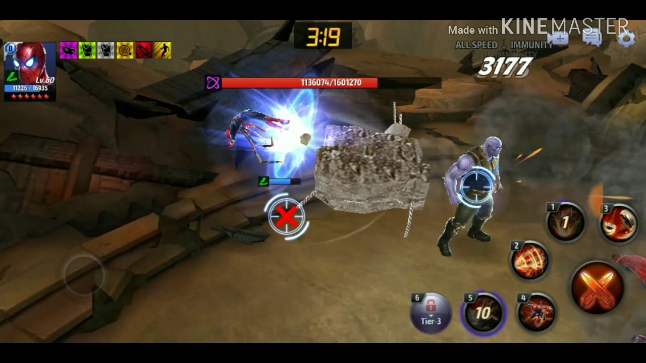 MFF: Spiderman vs. Thanos (Avengers Infinity War)