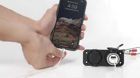 Upgrade Your Van/Boat with Kohree 12V USB Outlet Socket with Cigarette Lighter Socket