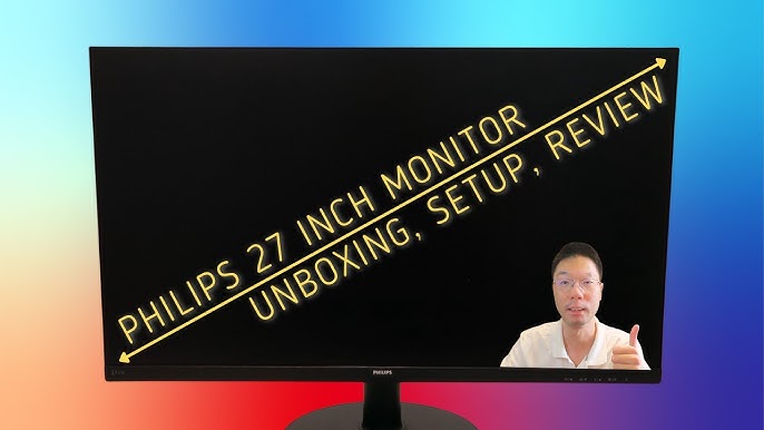 Philips 241V8LA- 24 Inch FHD Monitor Review - YouTube