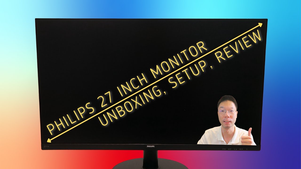 Philips 27 inch Monitor Unboxing, Setup, and Review (2023)