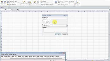 Excel 2010 , Réaliser votre première macro et exécuter VBA