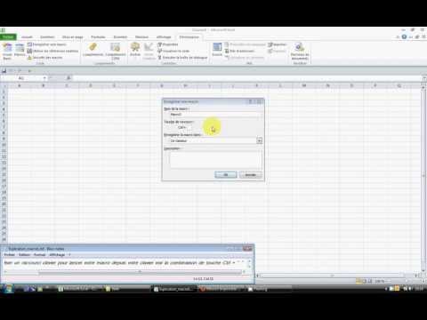 Excel 2010 , Réaliser votre première macro et exécuter VBA