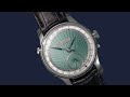 Moritz Grossmann GMT – Stunning New Guilloché Dial in Green &amp; Orange