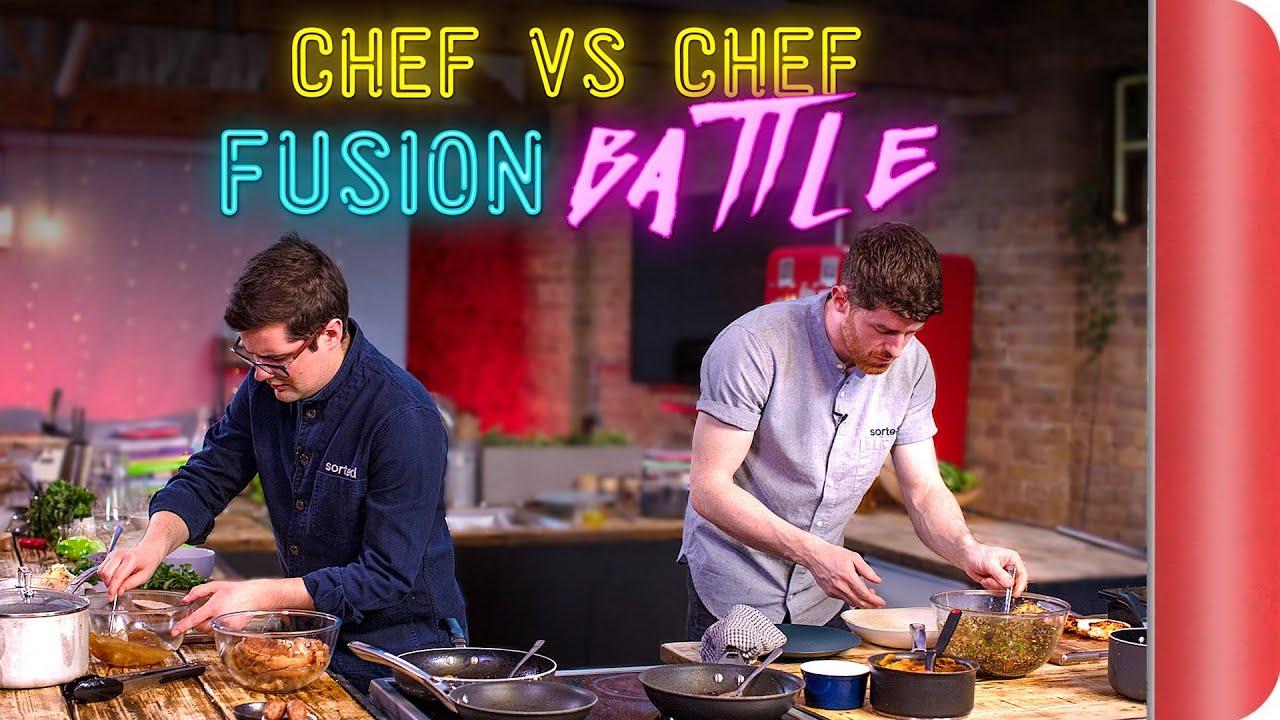 ULTIMATE CHEF VS CHEF FUSION BATTLE | Sorted Food