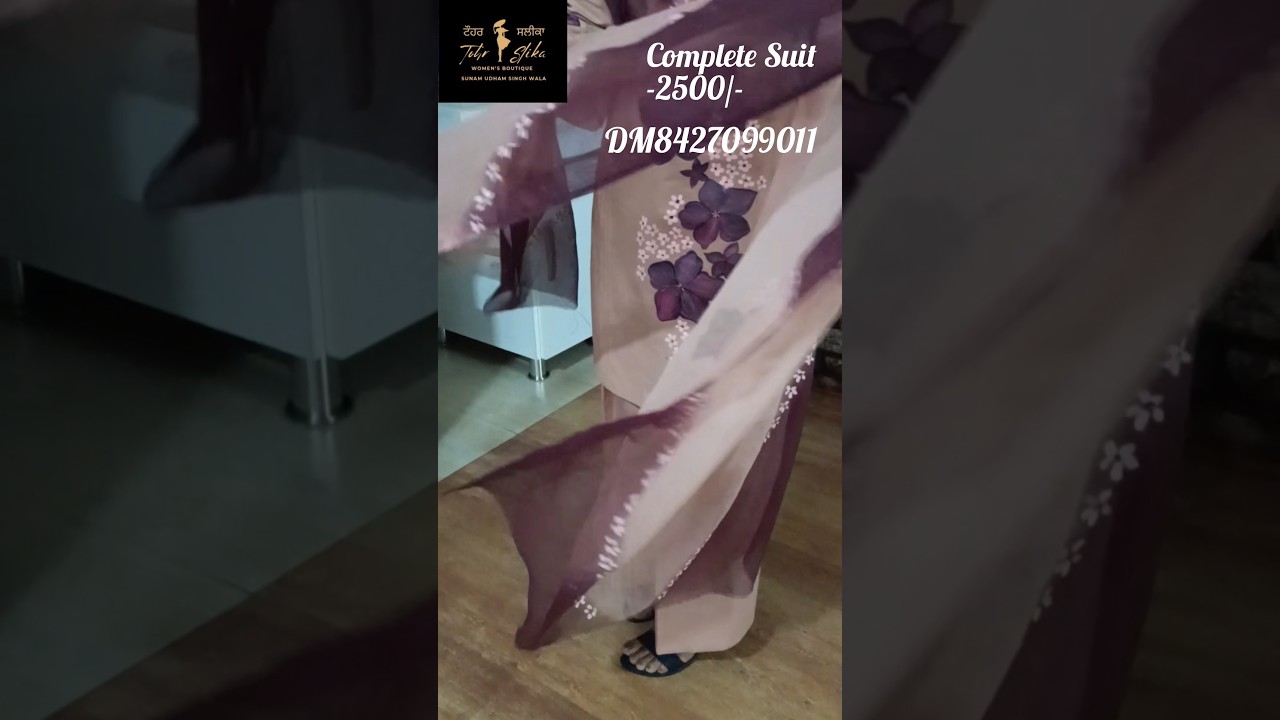 Boutique Summer Collection2025  Hand Painted Suits ll Customize in any colour 