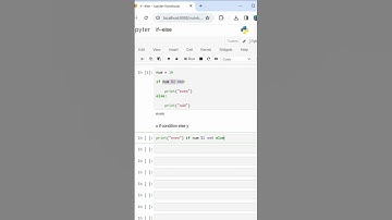 Ternary conditional operator#python3 #pythonforbeginners #pythontutorial