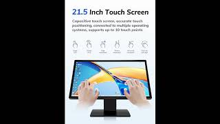 🖥️ 21.5” Touch Screen Monitor – Compact. Clear. Smart.