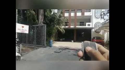 Sliding gate automation done aabhva gam by Krishna home automation +919016042525