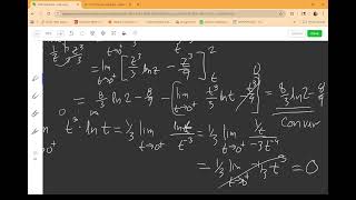 MTH 2 Improper Integrals Discontinuous Integrand