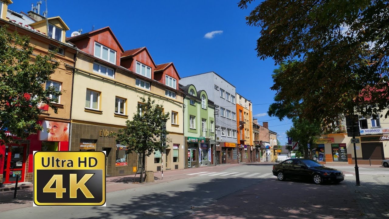4K Miasto DĘBICA , Spacer wokół Rynku 🚶‍♂️🚶‍♀️