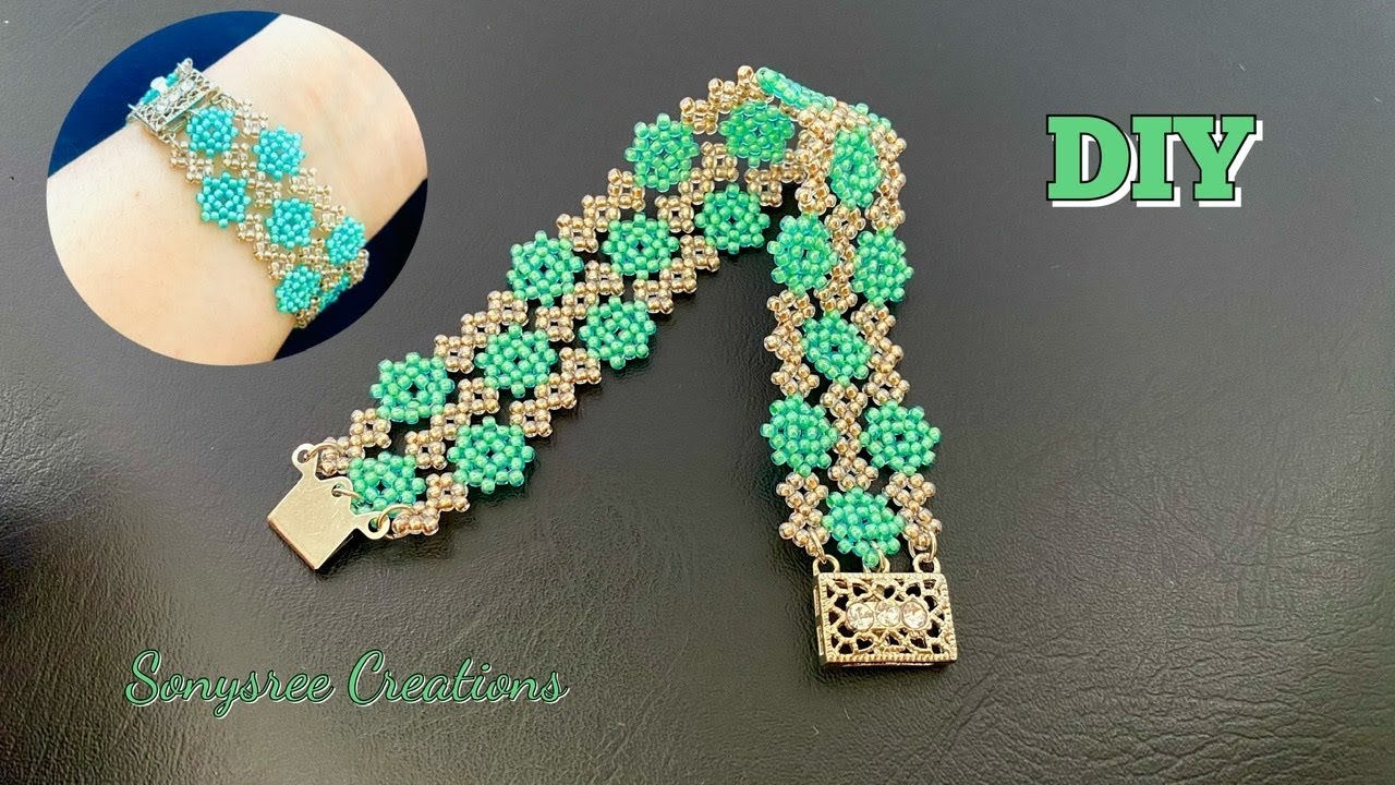 Fiorire Bracelet || DIY Beaded Bracelet || Seed Beads Bracelet