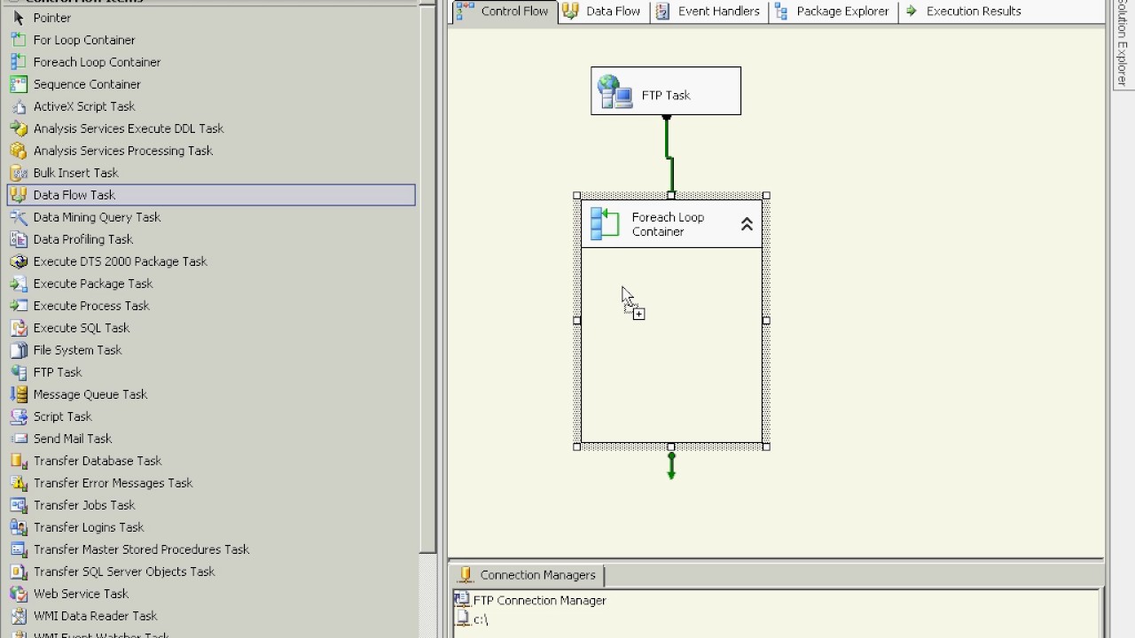 MSBI - SSIS - Downlaod Multiple Files With FTP Task SSIS - Part-50 ...