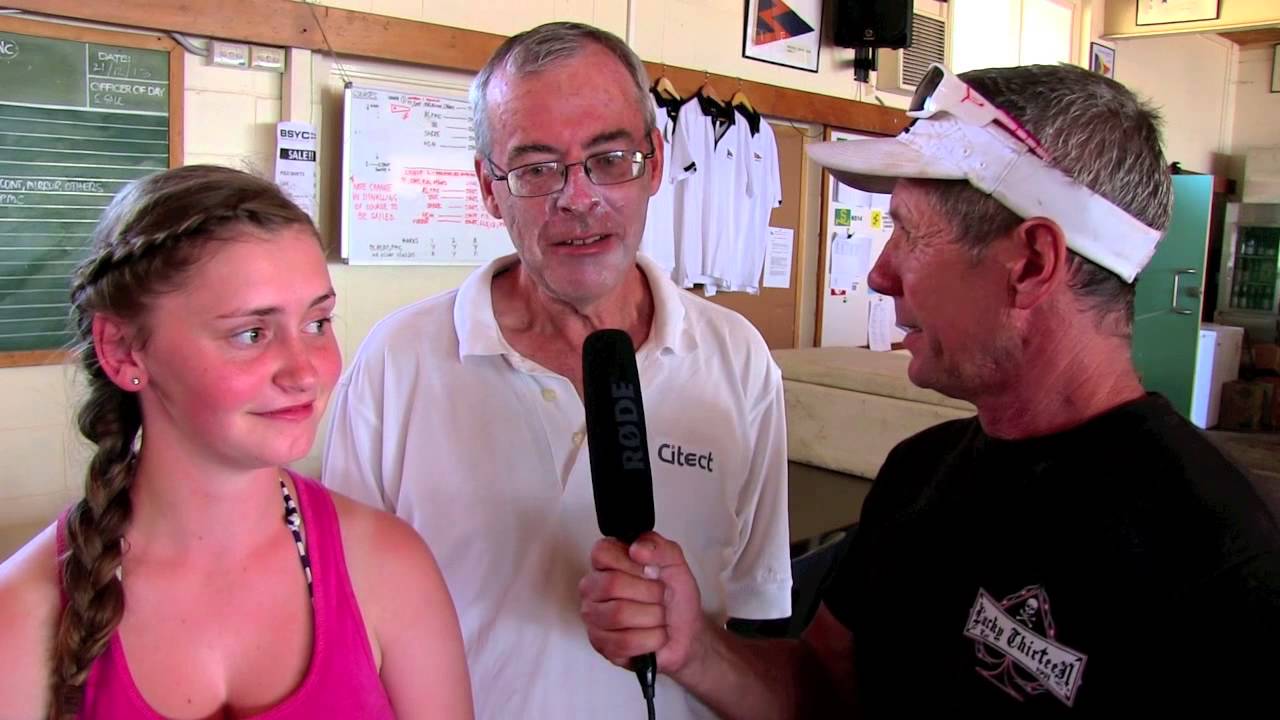 Paul Gurr at the 45th NS14 National Championships