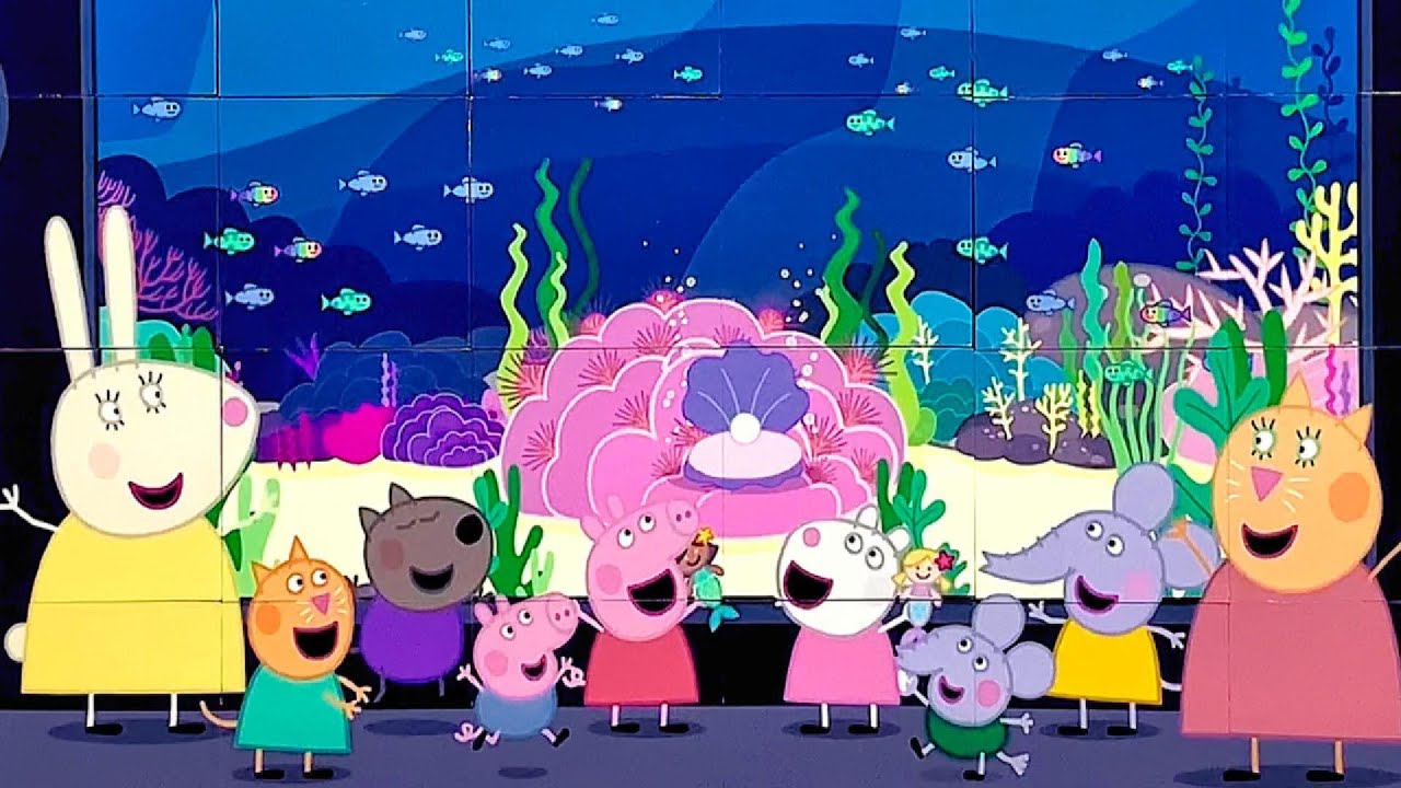 Peppa And Friends Are At The Aquarium Peppa Pig Tales Puzzle For peppa-and-friends-are-at-the-aquarium-peppa-pig-tales-puzzle-for