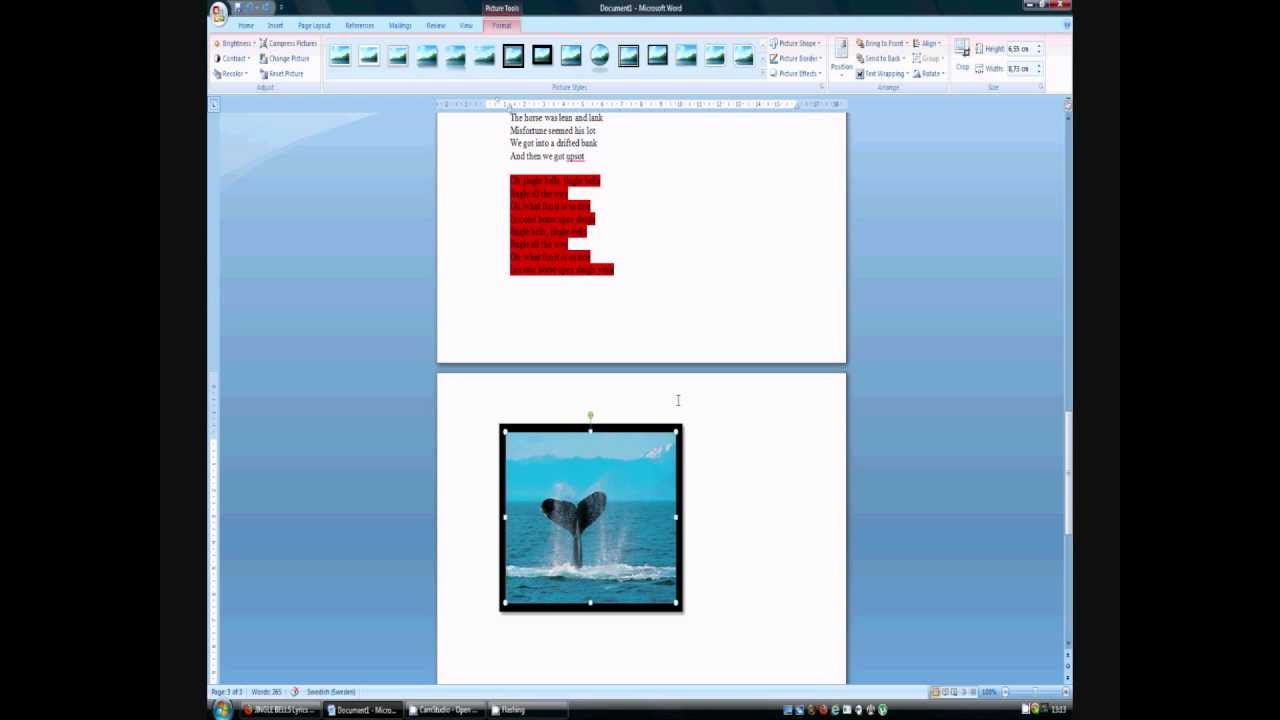 Basic microsoft office Word 2007 - YouTube