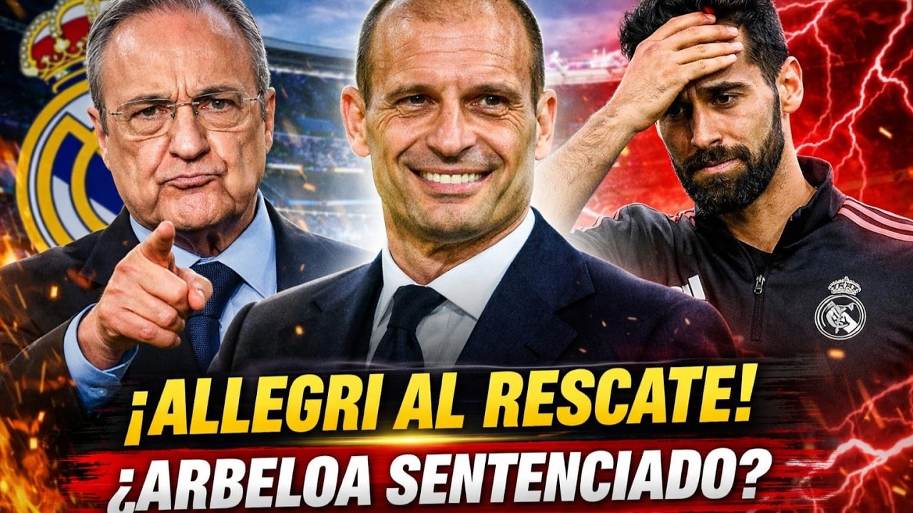 ¡¡FLORENTINO CANSADO DE ARBELOA Y AHORA QUIERE A ALLEGRI !! ll BOMBAZO.