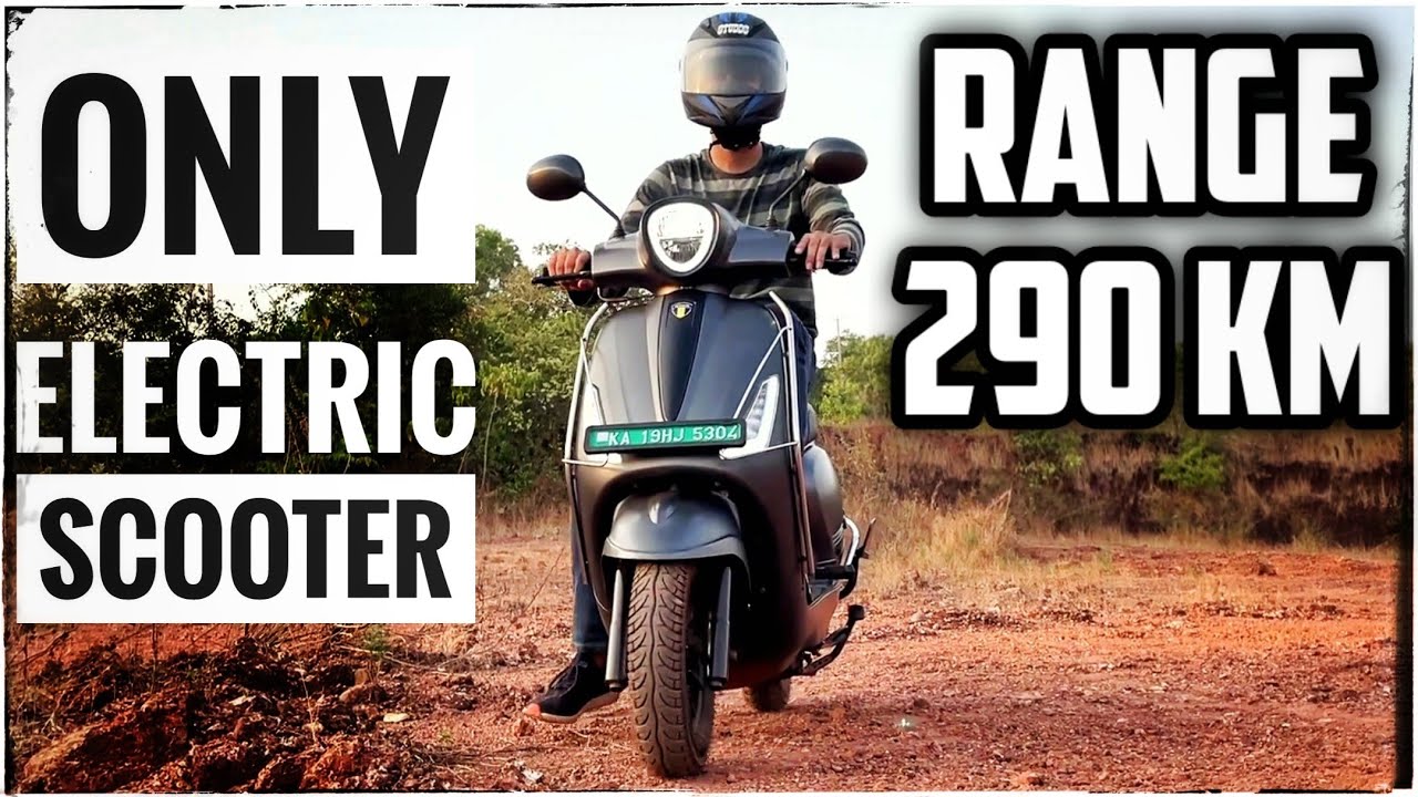 Electric Scooter with 290km Range Electric Scooter 2022 in India