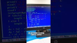 DDA Line Drawing Algorithm Computer Graphics BCA #dda #algorithm #bca #graphics