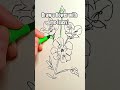 Draw a flower with me (easy) #art #beginnerarttips #drawing #pendrawing #arttutorial #easyart