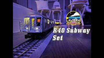 MTH Premier: R40 Subway Set (B train)
