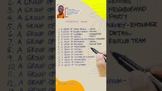 Collective NounsFor Educational Purposes @No copyright claimsPublished by DakaraTvEpisode 10